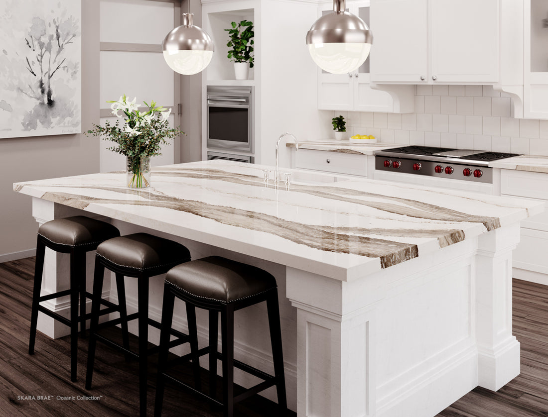 White Quartz Countertops for Every Type of Kitchen