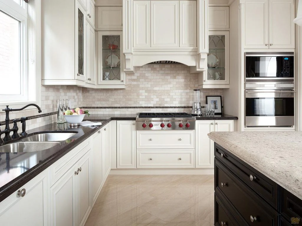 Design Trends: Black & White + Marble Kitchens