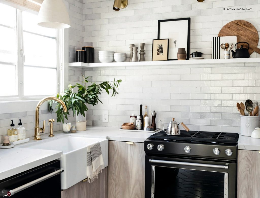 Design Trends: Black & White + Marble Kitchens - Select Surfaces